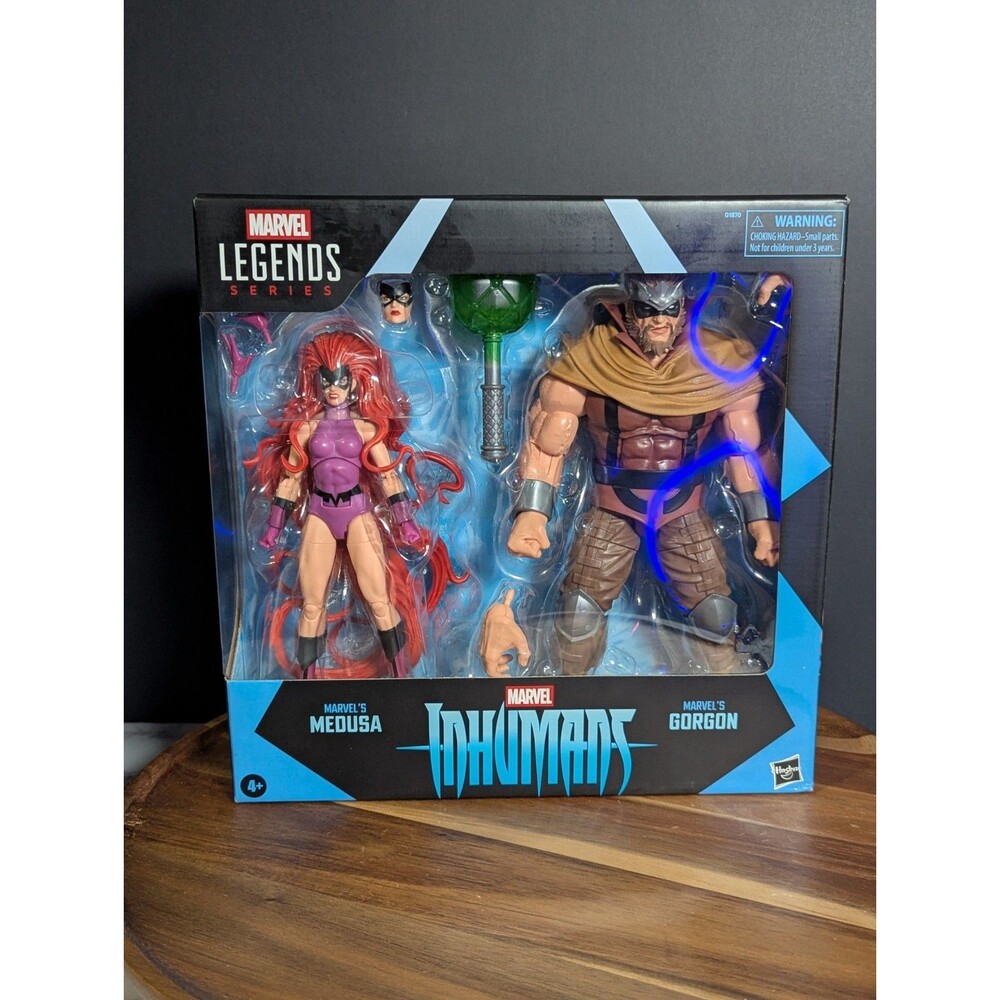 Hasbro Marvel Legends Series Inhumans Medusa & Gorgon Action Figures